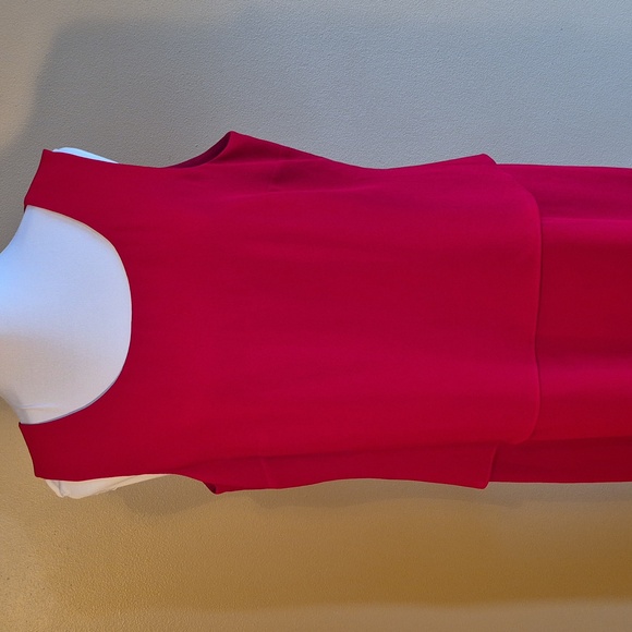 GILANI Vintage Sleeveless Layered Lined Dress with Beaded Chiffon Jacket - Picture 6 of 16